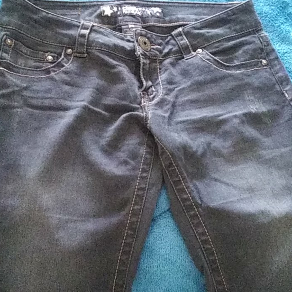 celebrity pink boot cut jeans